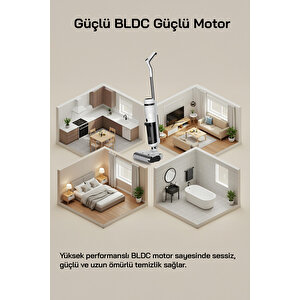 Sinbo Sfc-4105 Islak-kuru Yüzey Temizleyici-beyaz