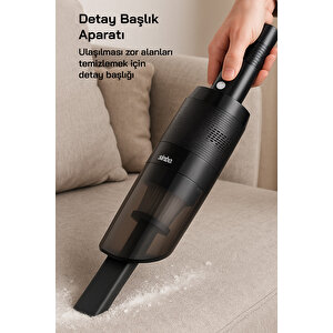 Svc-8631 Şarjlı El Süpürgesi - Siyah