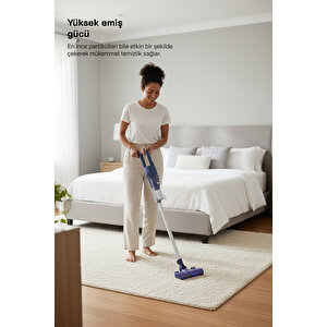 Sinbo Svc-8628 Kablolu Dikey Elektrikli Süpürge - Mavi