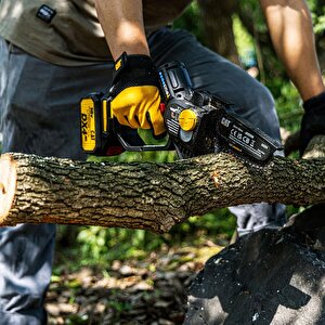 Cat Dg231 18volt 4.0ah Li-ion 12cm Profesyonel Şarjlı Kömürsüz Zincirli Testere