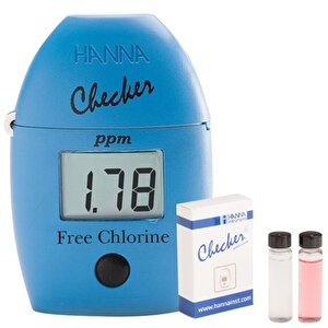 Hanna Hi 701st Free Chlorine Serbest Klor Ölçer + Kalibrasyon Seti