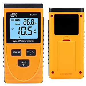 Gm630 Manyetik Ahşap Ve Tahta Nem Ölçer