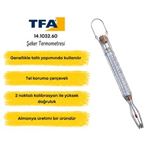 14.1032.60 Metal Çerçeveli Analog Şeker Termometresi