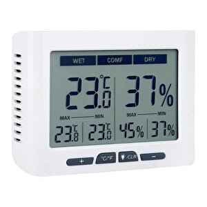 Dth-150 Geniş Ekranlı Sıcaklık Nem Ölçer