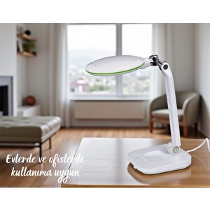 Texta Flexi Masaüstü Büyüteç Ayarlanabilir Kademeli Led Aydınlatmalı