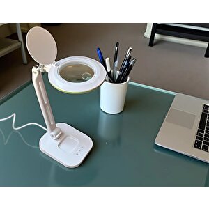 Texta Flexi Masaüstü Büyüteç Ayarlanabilir Kademeli Led Aydınlatmalı