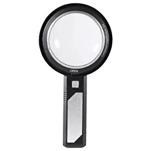 2290 Işıklı El Tipi Büyüteç 15x (10x/5x)