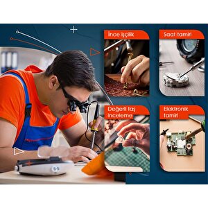 Texta 9892g Tamirci Gözlük Büyüteci