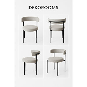 Dekorooms,teddy Sandalye,4 Adet