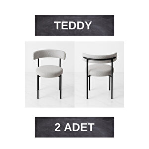 2 Adet, Teddy Sandalye,