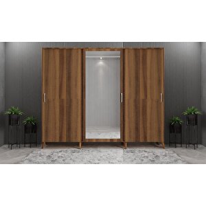 Mükemmel Sürgülü Portmanto Ceviz 180 cm