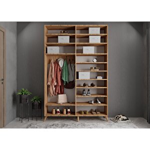 Trend Sürgülü Portmanto Çam&beyaz 160 cm