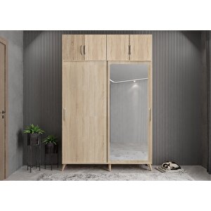 Trend Sürgülü Portmanto Meşe 160 cm