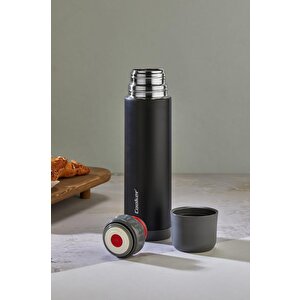 Ckr2001 Trend 0,50 Lt Çelik Çift Katlı Termos Siyah