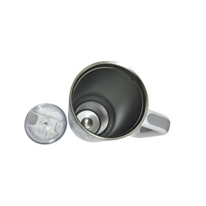 Yk1549 Pipetli 1,2 Lt Çelik Bardak Termos Beyaz