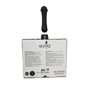 Evita Bio Granit Ocak Üstü El Tost Makinesi Siyah