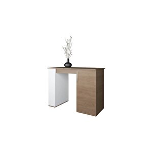 Nora Mutfak Adası -alt Modül-120 Cm Beyaz -atlantikçam-çok Amaçlı Dolap-masa
