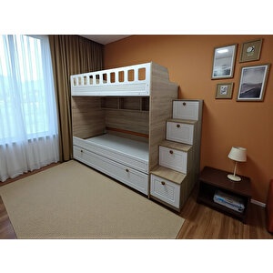 Kıbrıs Komple Mdf Yavrulu Ranza Montaj Dahil