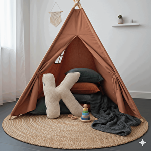 Litera, K Harfi, Yastık, Kırlent, Elyaf Dolgulu, Welsoft Kumaş, 40 Cm