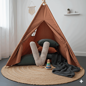 Litera, V Harfi, Yastık, Kırlent, Elyaf Dolgulu, Welsoft Kumaş, 40 Cm