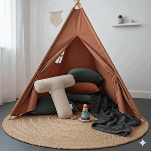 Litera, T Harfi, Yastık, Kırlent, Elyaf Dolgulu, Welsoft Kumaş, 40 Cm