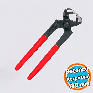 Profesyonel Betoncu Kerpeteni 180 Mm İnşaat Ustası El Aleti Dayanıklı Çelik Kesme Pense