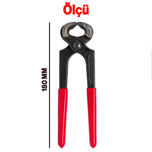 Profesyonel Betoncu Kerpeteni 180 Mm İnşaat Ustası El Aleti Dayanıklı Çelik Kesme Pense