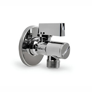 Ara Musluk 3/8 Filtreli Pirinç Krom Musluk Çamaşır Bulaşık Banyo Klozet Mutfak Ara Musluğu