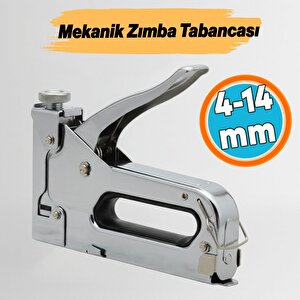 Profesyonel Metal Mekanik Zımba Tabancası El Tipi Makinesi Ayarlanabilir 4-14 Mm Zımba Teli Uyumlu