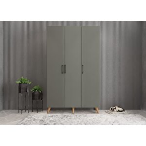 Life Eko 3 Kapaklı Portmanto Çam&füme 105 cm