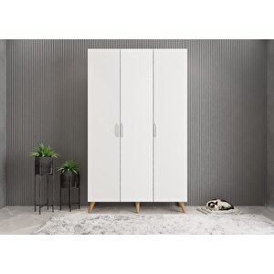 Life Eko 3 Kapaklı Portmanto Çam&beyaz 120 cm