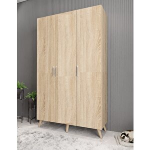 Life Eko 3 Kapaklı Portmanto Meşe 135 cm