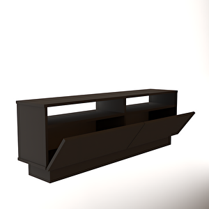 Mobiga Modena Açık Raflı  Tv Sehpası Antrasit 145 Cm