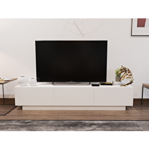 Rotterdam Tv Sehpası 180 Cm Beyaz