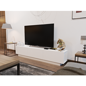 Rotterdam Tv Sehpası 180 Cm Beyaz