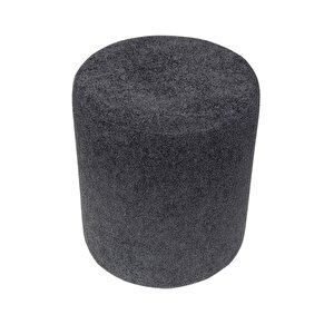 Lines Puf, Teddy Kumaş Gri