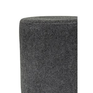 Lines Puf, Teddy Kumaş Gri