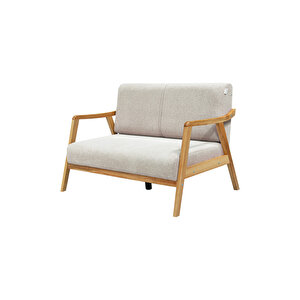 Favela Bohem Çay Seti Natürel Ahşap,sütlü Kahve(1adet Iki̇li̇ Berjer 2adet Tekli̇ Berjer 1 Adet Sehpa)