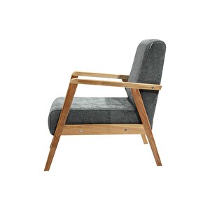 Pavia Berjer Natürel Ahşap, Gri