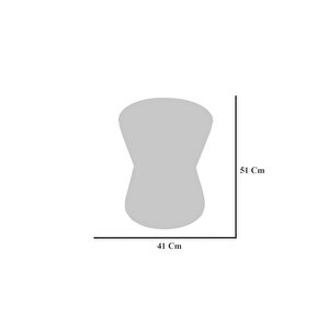 Fine Puf, Kırık Beyaz Gold