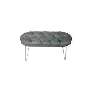 Louca Bench, Gri Silver Gri