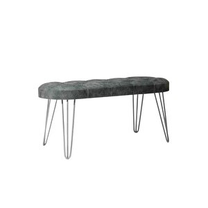 Louca Bench, Gri Silver Gri