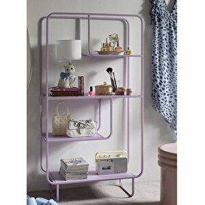 Sckt-071 Marenor Dekoratif 4 Raflı Kitaplık Çok Amaçlı Raf (kırmızı-sarı-mavi-pembe-mor-siyah-beyaz Vb.)