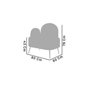 Petra Berjer, Siyah Kazayağı Desenli Taba Deri Sırt