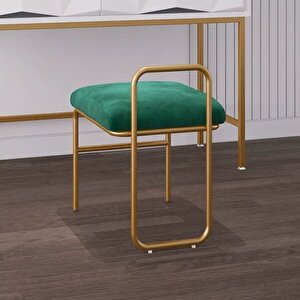 Scys-015 Piover Dekoratif Sandalye Makyaj Sandalyesi Yatak Ucu Oturma Bankı Puf Bench