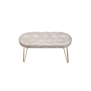 Louca Bench, Kırık Beyaz Gold