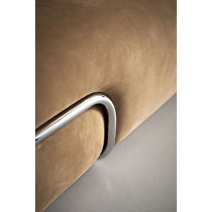 Scpf-106 Solven Modern Metal Detaylı Puf Bench Rahat Lobi Oturma Koltuğu
