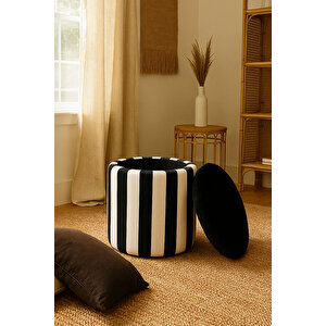 Rennes Sandıklı Puf, Zebra Çizgili