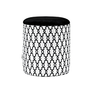 Rennes Sandıklı Puf, Desenli