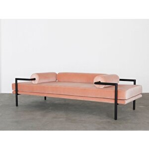 Scpf-112 Oryon Şık Kolçak Detaylı Modern Puf Bench Rahat Lobi Koltuğu Kanepe